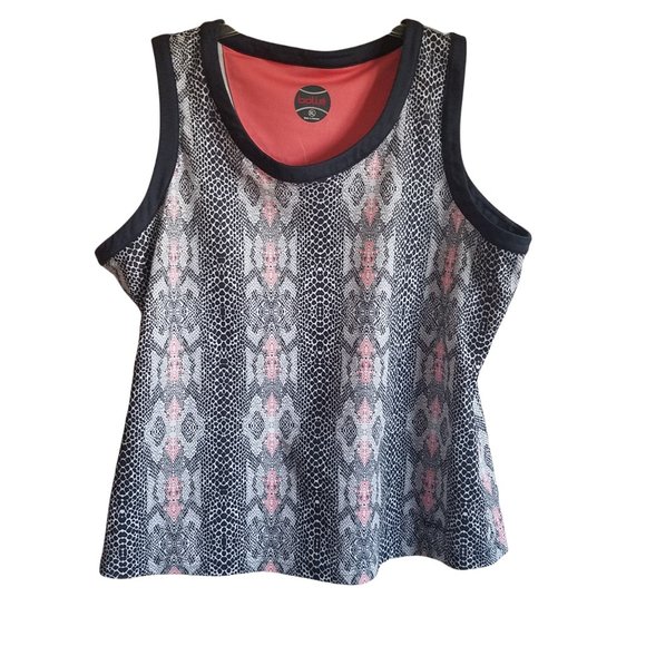 bolle Tops - bolle Snakeskin Print Tennis Golf Tank XL